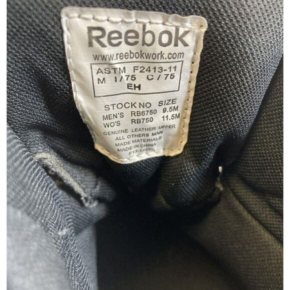 Amazon.com | Reebok Black Comp Toe, EH, PR, Waterproof Men Reebok Work Trainex Work Boot